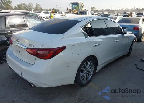 2018 Infiniti Q50 3.0T Luxe from USA, damaged, VIN JN1EV7APXJM592127